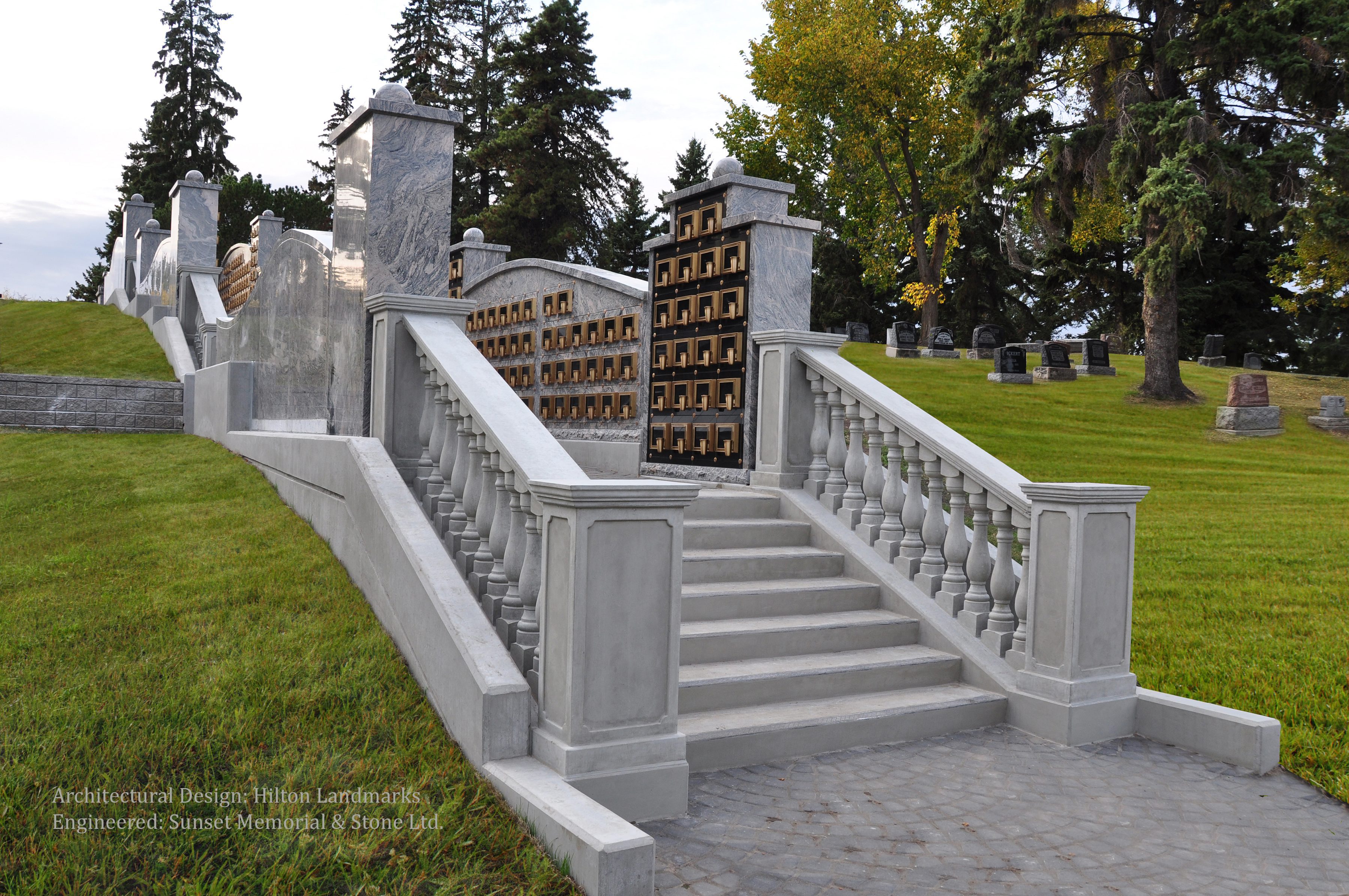 Columbarium niches