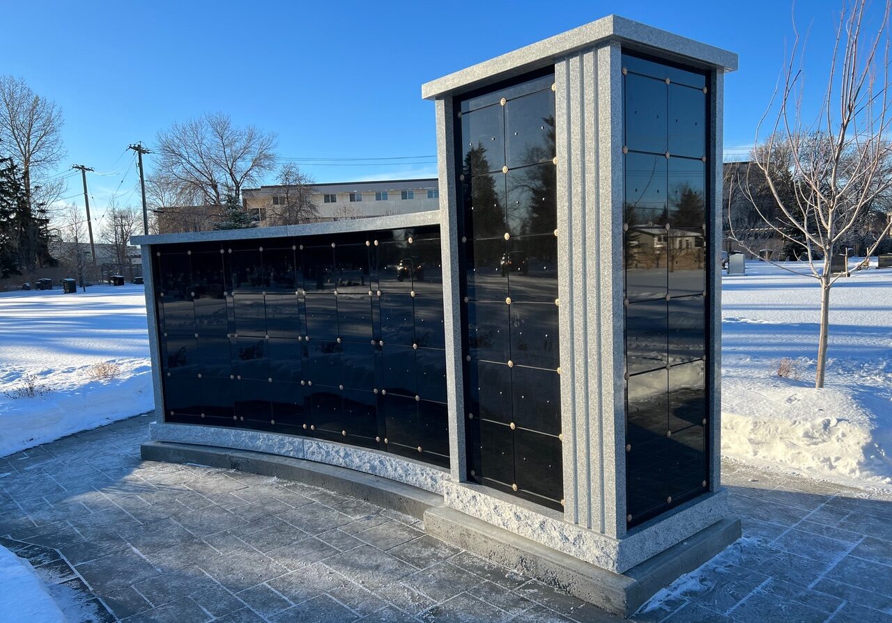 Raised Columbarium Foundation Westlawn Raised Columbarium Foundation