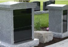above ground family cremation interment