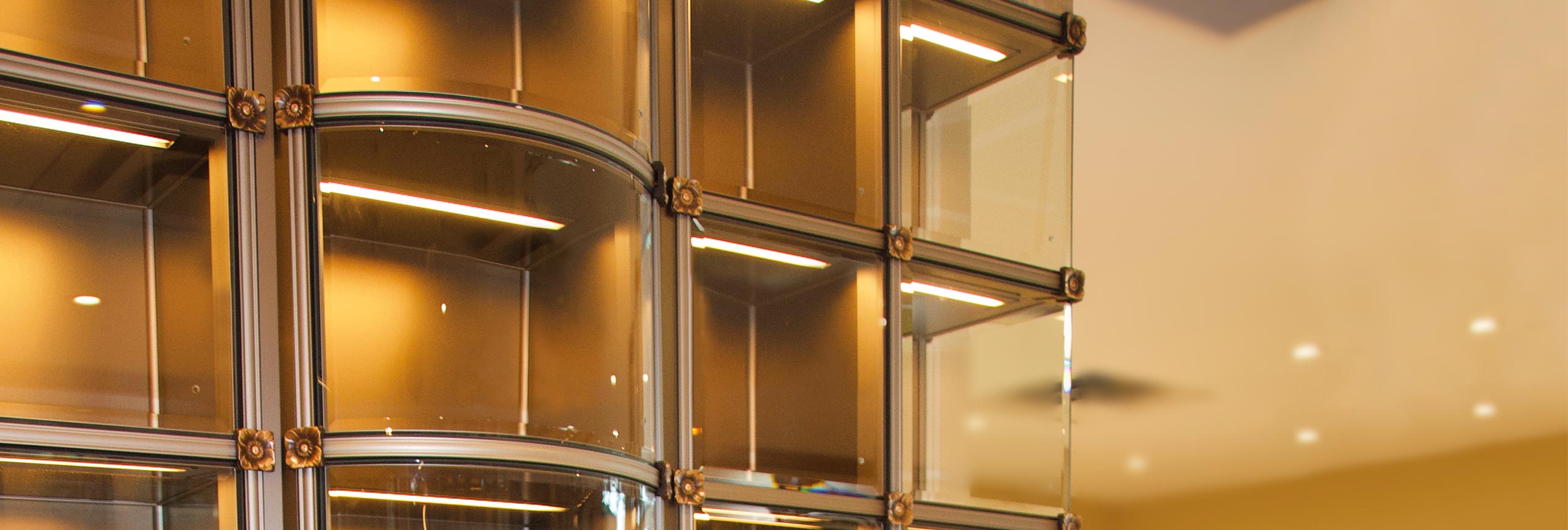 Sunset Memorial and Stone Custom Interior Glass Niche Lighting Innovation for Columbaria in North America.