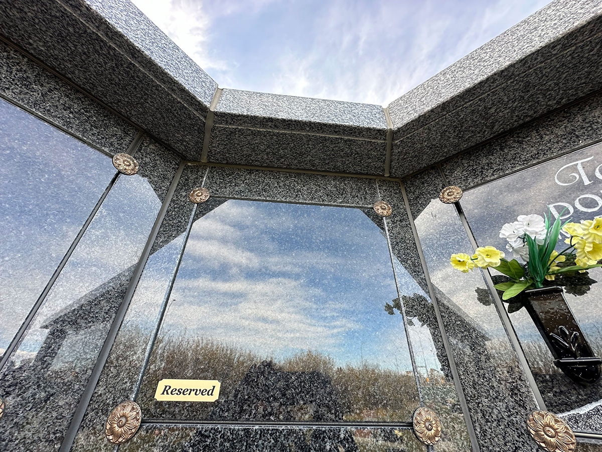 Columbarium Planning installation landscape design with intention