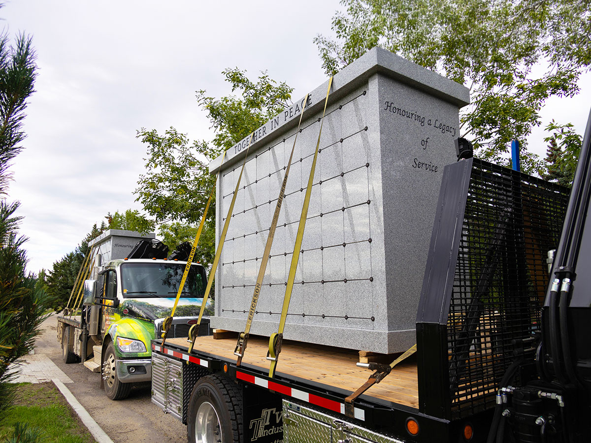 Columbarium Installation Service Areas